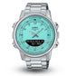 Turquoise Dial Men Watch