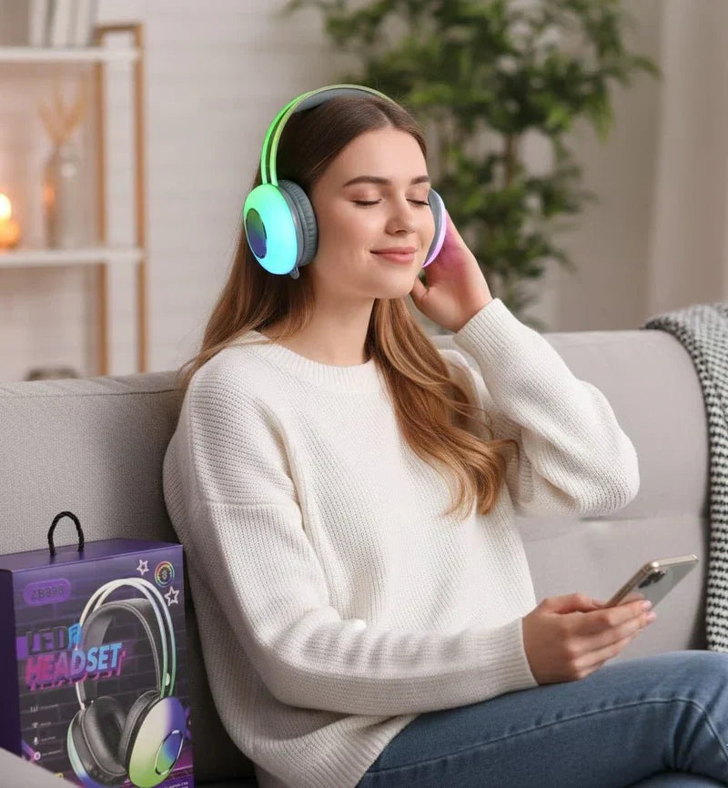 LED Wireless Headset