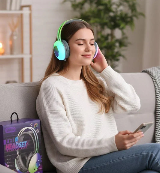 LED Wireless Headset