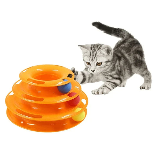 Tower of Track Cat Toy